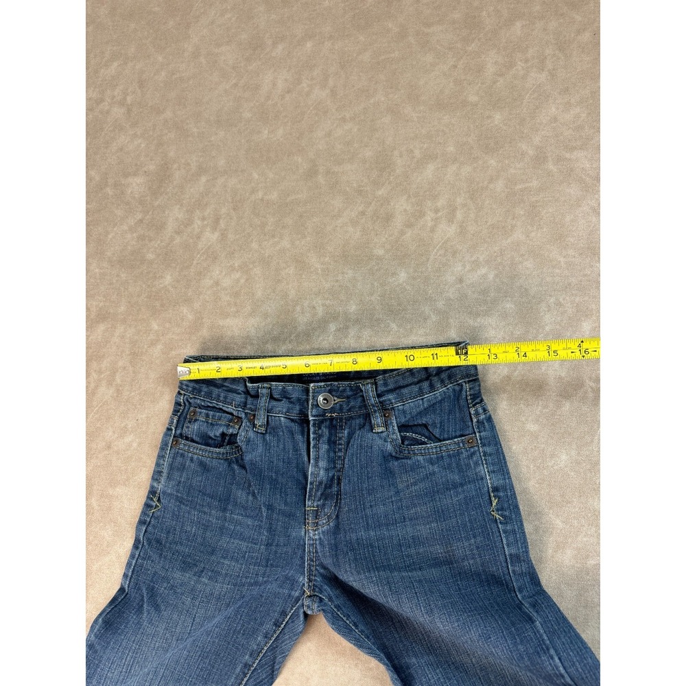 Lucky Brand Womens Billy Straight Low Rise 5-Pocket Zip Fly Blue Denim Jeans 10 - Picture 7 of 8